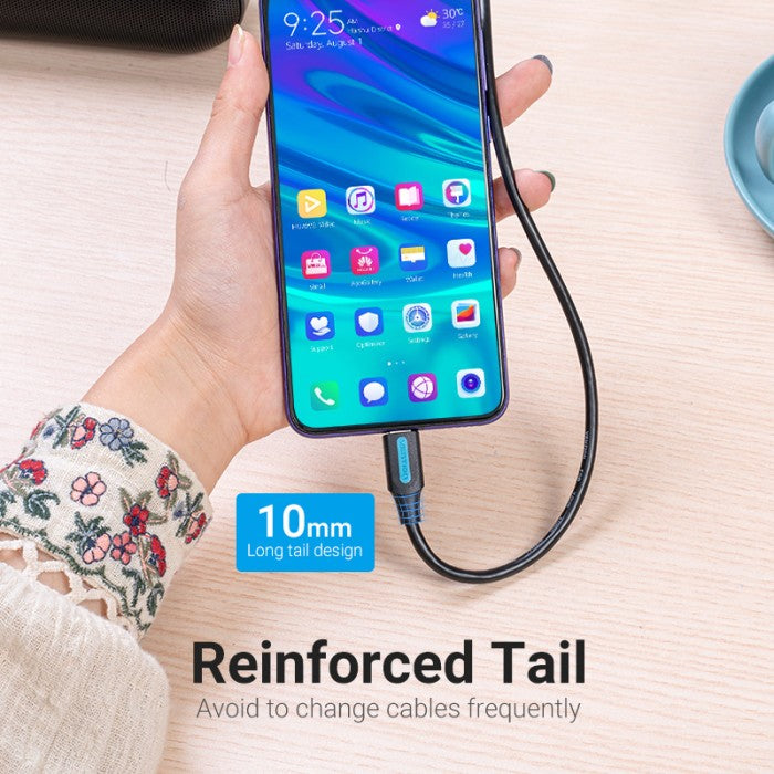Vention Cable Charger USB A to Type C 5A Fast Charging - COR
