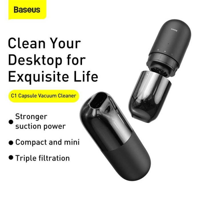 BASEUS C1 Capsule Vacuum Cleaner CRXCQC1