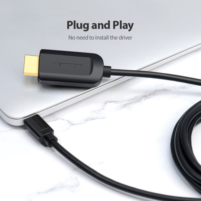 Vention Kabel Audio Type-C to HDMI HD Video Converter - CGU