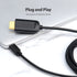 Vention Kabel Audio Type-C to HDMI HD Video Converter - CGU