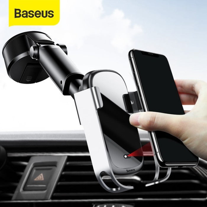 Baseus Rock-solid Electric Holder Wireless Charger - WXHW01-01