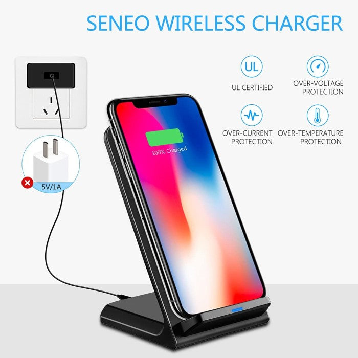 MPOW - Seneo Wireless Charger 7.5W and QC Adapter 3.0 - SNPA135AB