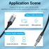 Vention Kabel Micro USB Male to AUX TRRS 3.5mm Male Jack Audio Cable - BDG