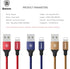 Baseus Yiven Kabel Charger USB Type A to Lightning 1.2M - CALYW