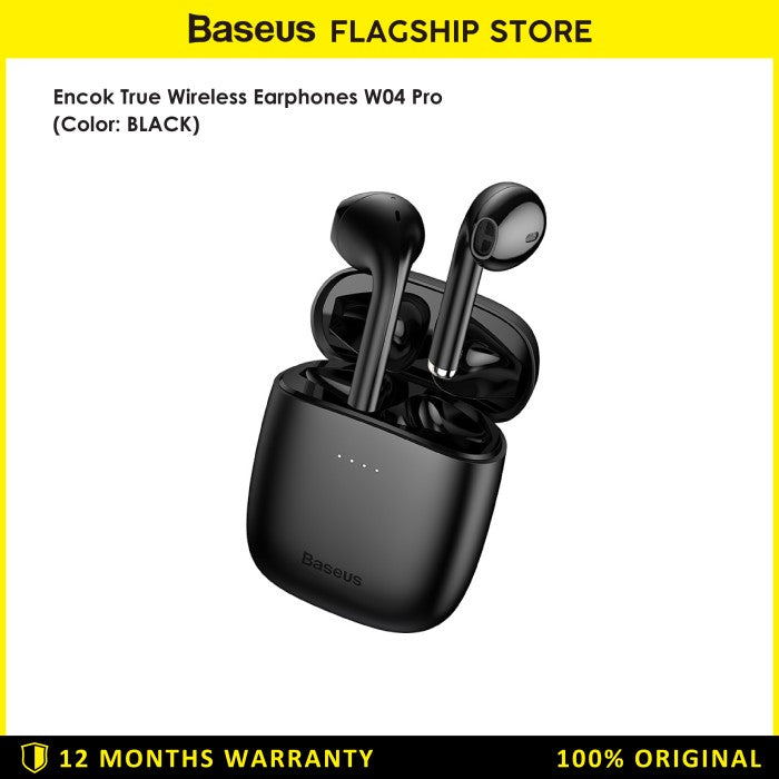 Baseus Encok W04 Pro/Plus TWS True Wireless Earbuds - NGW04P