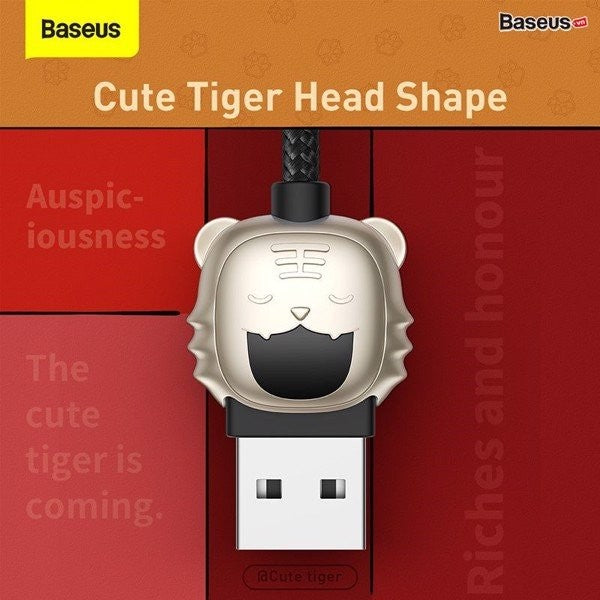 BASEUS Year of the Tiger One-for-three Data Cable USB to M L C 3.5A