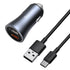 BASEUS Golden Contactor Pro Car Charger 40W + C-Cable 1.0m - TZCCJD-A