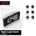 MPOW Pictek Projection Alarm Clock 5'' LED Curved-Screen - GEHM430B