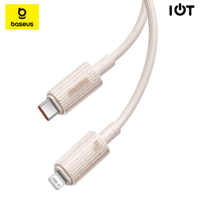 Baseus Kabel Charger Habitat Series Type C to iP Fast Charge 20W 1m