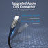Vention Kabel Charger USB A to Lightning 2.4A MFI Fast Charging Gray - LAB