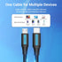 Vention Kabel Data Cable USB Type C to Micro B 2A Male to Male 1M 2M TPE - COV