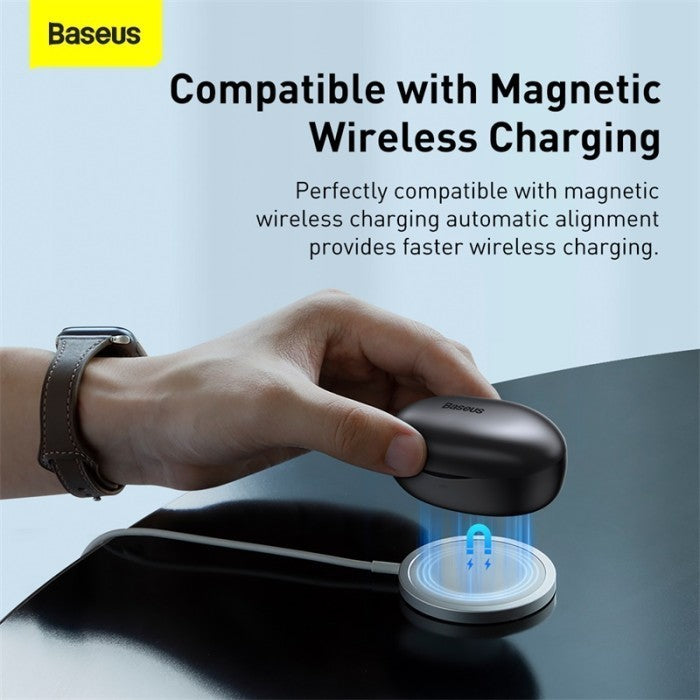 Baseus True Wireless Earphones W11 Wireless Charging - NGTW06