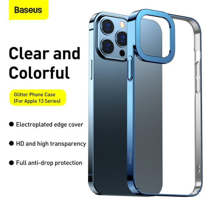 Baseus Glitter Phone Case For iP 6.1 Pro inch 2021 Blue