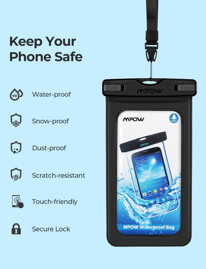 MPOW PA096A Waterproof Phone Pouch - MPPA096