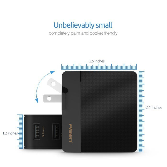 PISEN Universal Smart Travel Charger - TS-C085