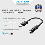 Vention Kabel  Adapter USB Type C to AUX 3.5mm Earphone Jack Audio - BGI