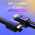 Vention Kabel Converter Display Port (DP) To HDMI - HAD