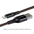 BASEUS C-Shaped Light Intelligent Power-Off Cable for iPhone CALCD-01