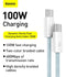 BASEUS Dynamic Series Fast Charging Data Cable C to C 100W 1m CALD02