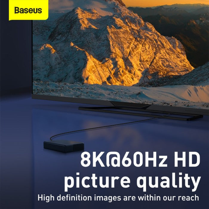 BASEUS High Definition Series HDMI 8K to Adapter Cable 1M - CAKGQ-J