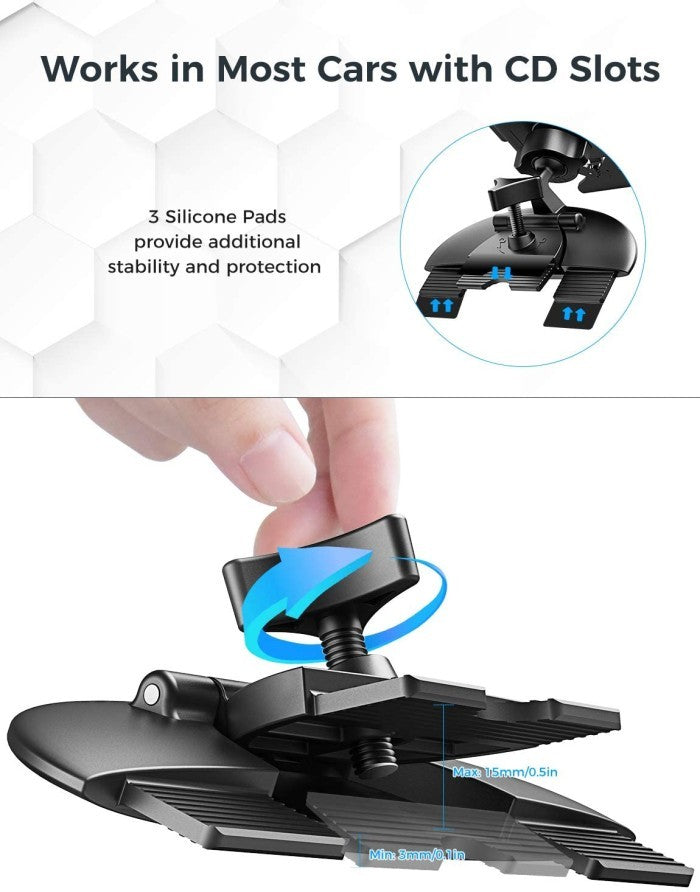 MPOW Car Holder Gravity Car Mount Auto Lock and Auto Release - MPCA136