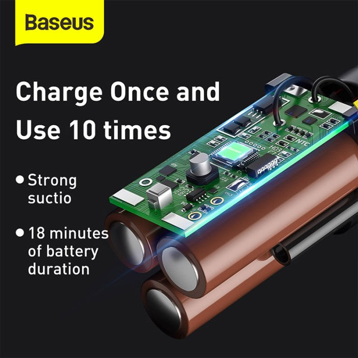 BASEUS A2 Car Vacuum Cleaner - CRXCQA2