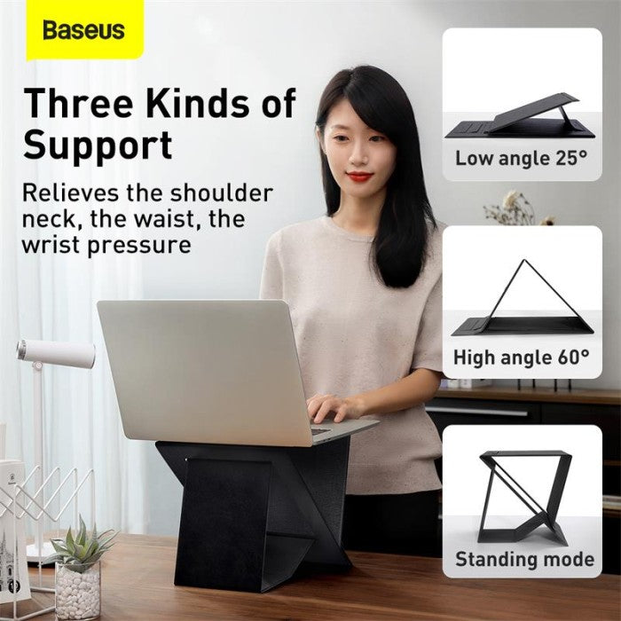 BASEUS Ultra High Folding Laptop Stand - SUZB-A