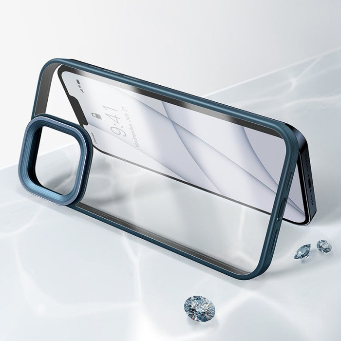 Baseus Crystal Phone Case For iP 13 pro max 2021 Blue