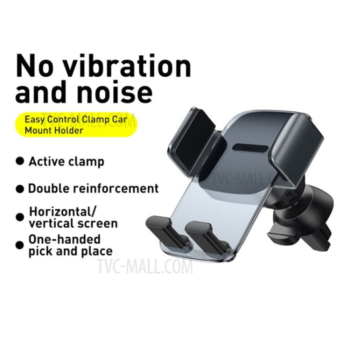BASEUS Easy Control Clamp Car Mount Holder (Air Outlet) - SUYK0001