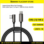 Baseus Legend Series Elbow Kabel Charger USB Type C to C