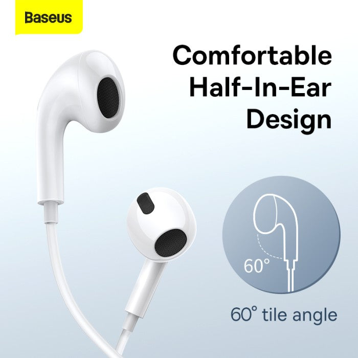 BASEUS Encok Type-C lateral in-ear Wired Earphone C17 NGCR