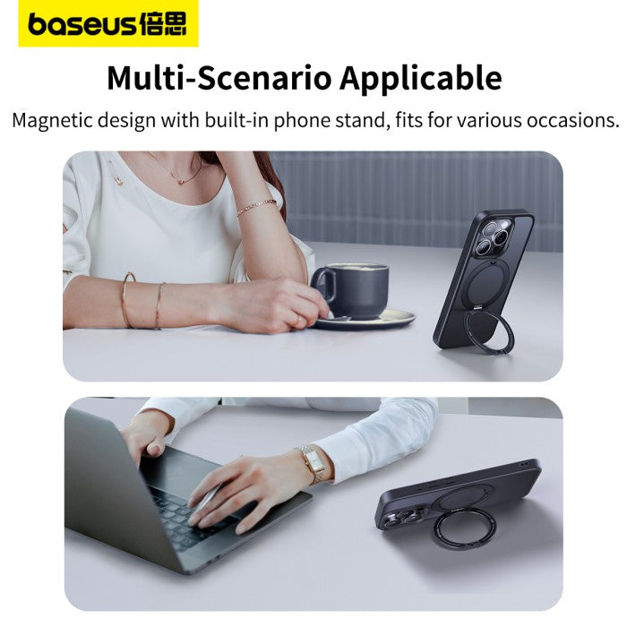 Baseus Cyberloop Magnetic Case Iphone 15 / Pro / Plus / Promax Magsafe