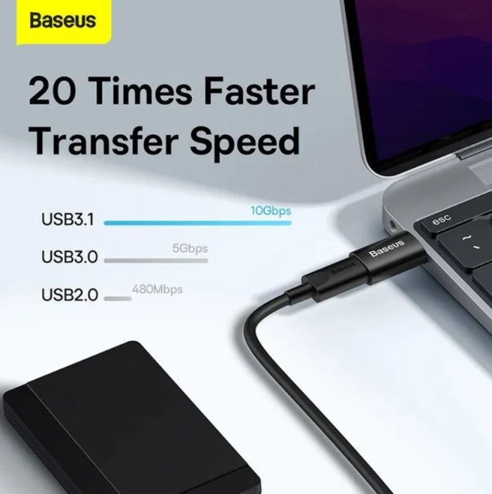 Baseus Ingenuity Series Mini OTG Adaptor USB 3.1 to Type-C