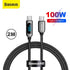 Baseus Display Fast Charging Data Cable Type-C to C 100W 2m - CATSK-C