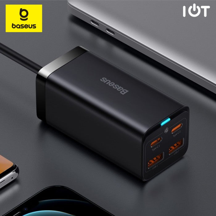 BASEUS GaN3 Pro Desktop Fast Charger 2U+2C 65W EU CCGP