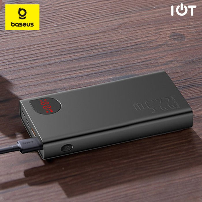 Powerbank Baseus Adaman Metal Digital Display Quick Charge 20000mAh