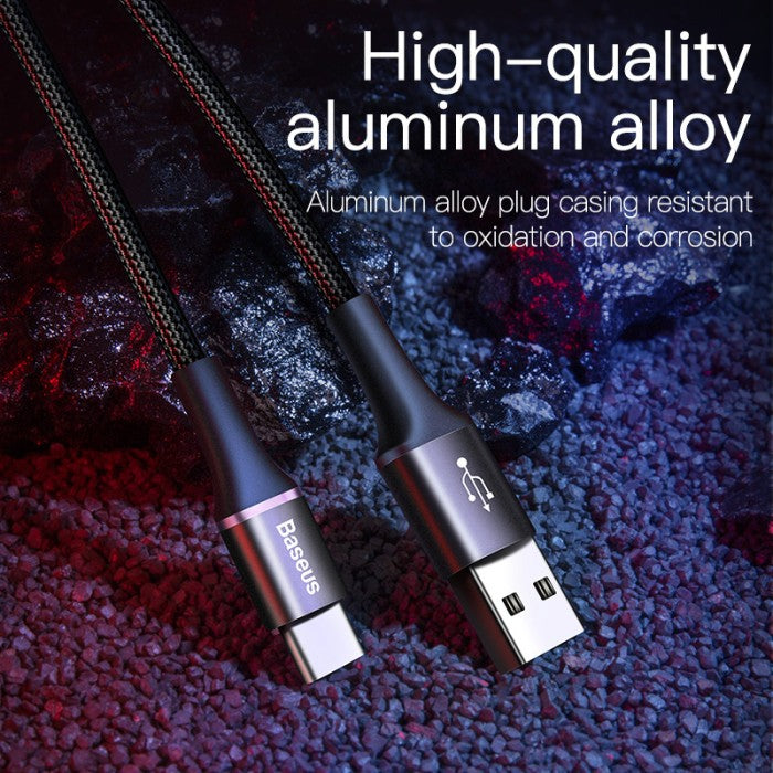 BASEUS halo data cable USB For Type-C 3A 1m CATGH-B
