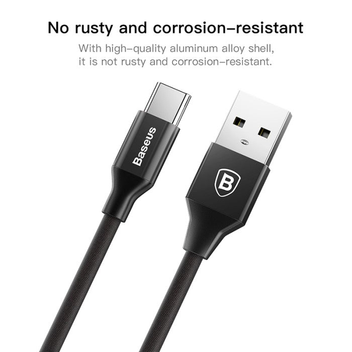 BASEUS Yiven Cable For Type-C 3A 1.2M CATYW