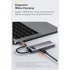 BASEUS Metal Gleam Series 6-in-1 Multifunctional Type-C HUB Docking