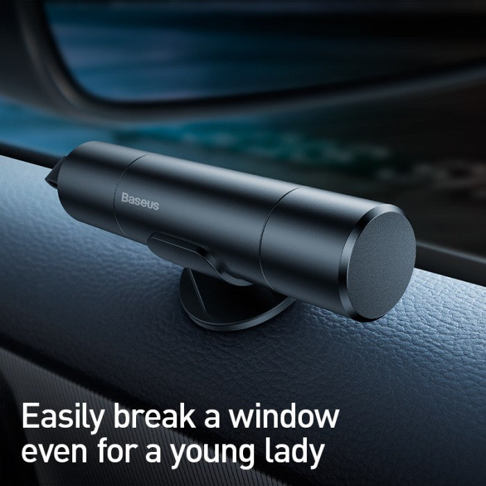 Baseus Sharp Tool Safety Hammer Window-Breaking & Safety Belt Cutting