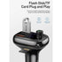 Baseus Car Bluetooth 5.0 FM Transmitter 3 USB + TF Slot - CCTM-B01