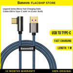 BASEUS Legend Series Elbow Fast Charging Data Cable USB to Type-C 66W