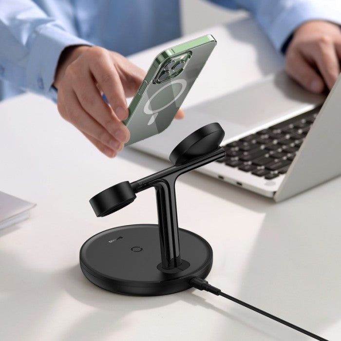 Baseus Swan 3-in-1 Wireless Magnetic Charging Bracket 20W