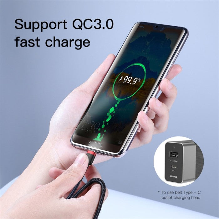 BASEUS Cafule Type-C PD2.0 60W flash charging (20V 3A) 1m CATKLF-G