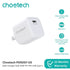 Choetech PD5007 GaN Charger 30W 25W PPS PD QC USB Type C