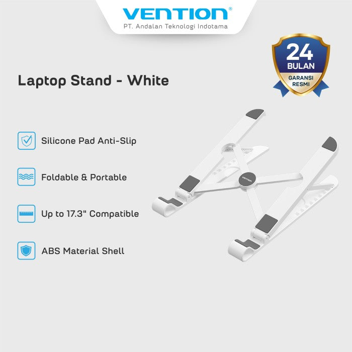 Vention Laptop Stand Portable Universal Compatible For Tablet or Laptop UP TO 17.3 Inch - KDN