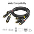 Vention Kabel Aux Audio Vidio Cable 3 x RCA Male to 3RCA Male Cable 1M 2M  BCA