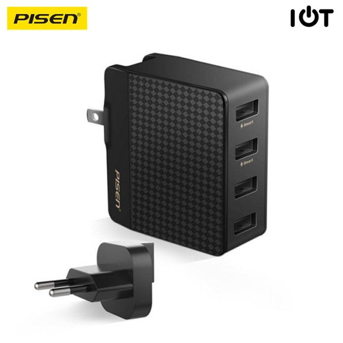 PISEN Universal Smart Travel Charger - TS-C085