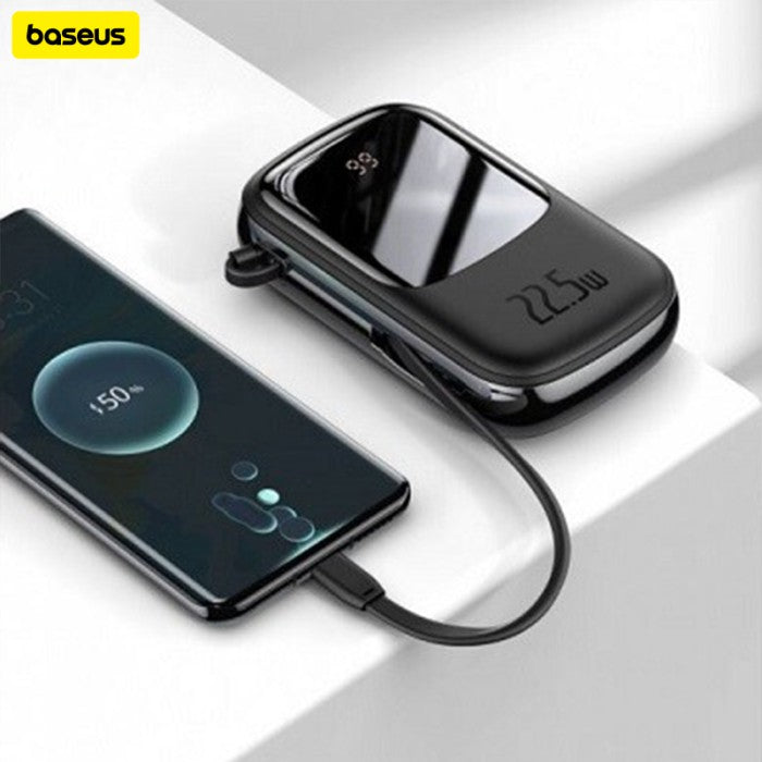 Baseus Qpow Pro Digital Display Powerbank Fast Charge 10000mAh 22.5W