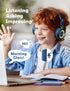 MPOW Headphones CH8 Kids with Microphone 2 Pack